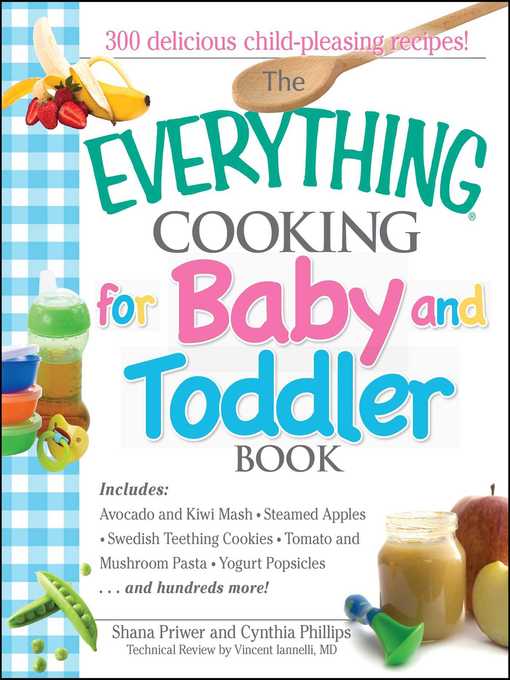 Cover image for The Everything Cooking For Baby and Toddler Book